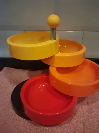 Set Aperitivos Vintage Plástico