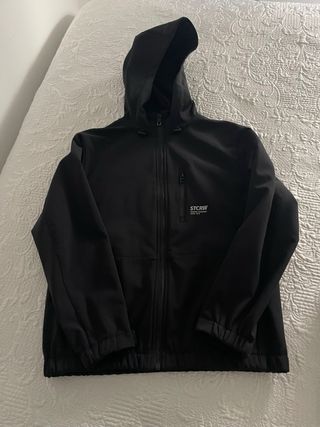 Chaqueta Zara Gris Talla 11-12 Años