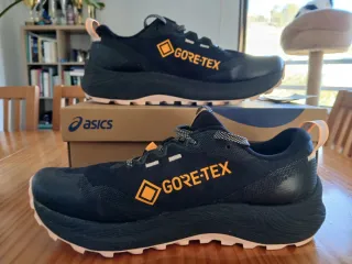 Asics Gel Trabuco 12 Gore-Tex Negro Naranja