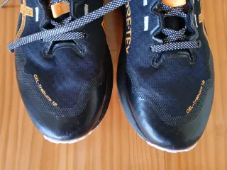 Asics Gel Trabuco 12 Gore-Tex Negro Naranja