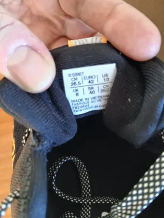 Asics Gel Trabuco 12 Gore-Tex Negro Naranja