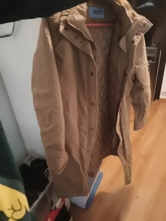 Cappotto lungo SHIFTER beige taglia M