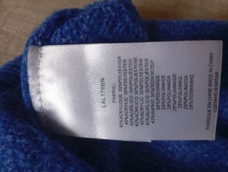 Jersey Lili Sidonio azul talla L