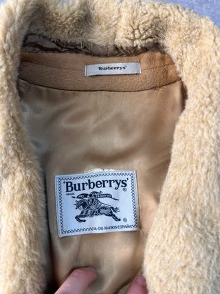 Gabardina Burberry Beige/Marrón