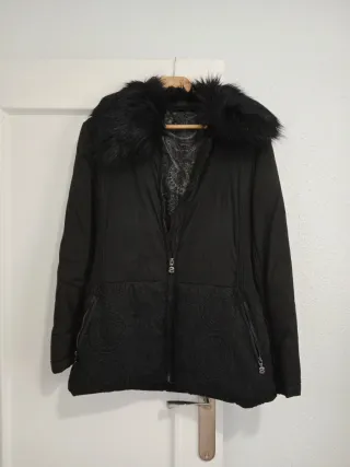 Abrigo de plumas - cuello se puede quitar