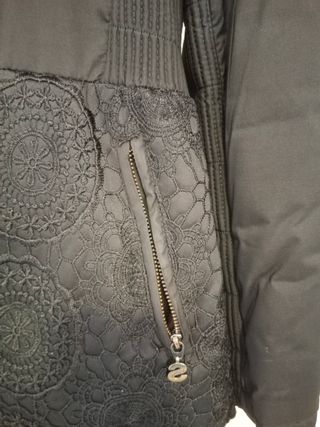 Abrigo de plumas - cuello se puede quitar