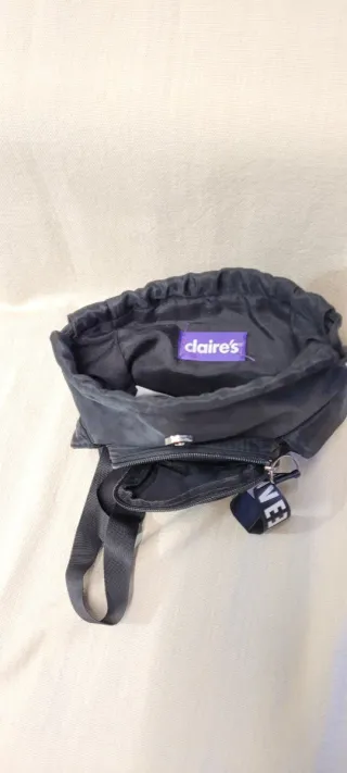 Mochila bolso mini Claire's negra