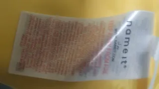 Chaqueta cazadora Name It amarilla