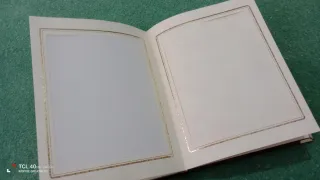 Álbum de fotos vintage