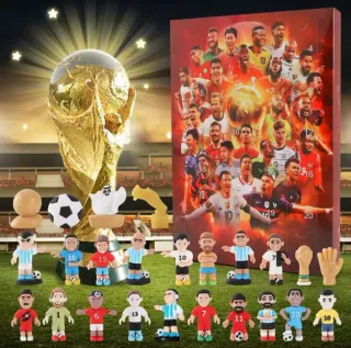 Calendario Adviento Fútbol Figuras