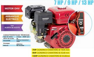 Motor OHV 4 Tiempos Eléctrico