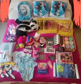 Mega Lote Ropa y Juguetes Bebé Niños