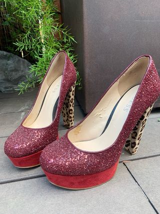 Zapatos Dolce & Gabbana tacón estampado leopardo