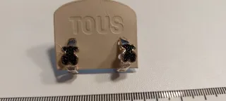 Conjunto Tous Oso Negro y Plata