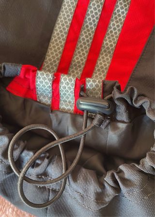 Pantaloni Adidas Vintage Nero Rosso