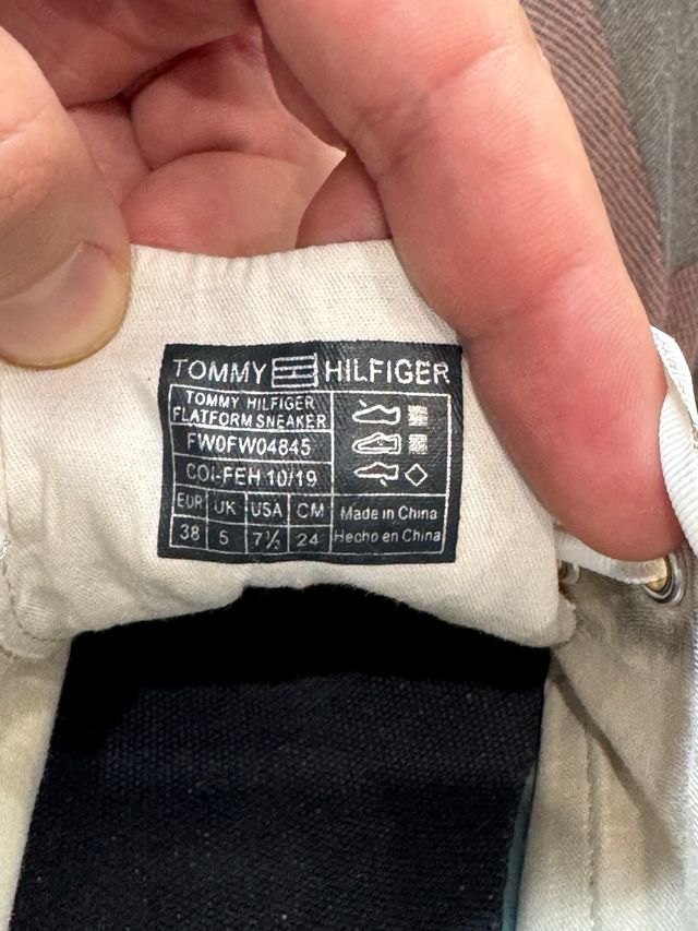 Zapatillas Tommy Hilfiger Mujer Talla 38