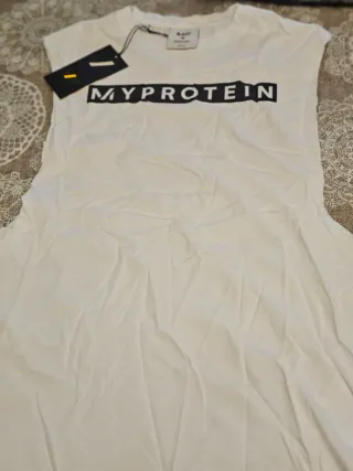 Camiseta Myprotein Blanca