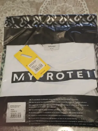 Camiseta Myprotein Blanca