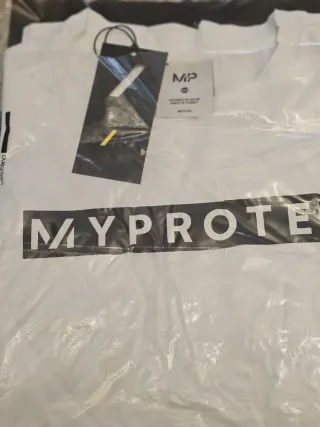 Camiseta Myprotein Blanca