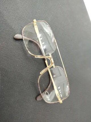 Montura Gafas Cazal 470 Marrón/Dorado TITANIO.