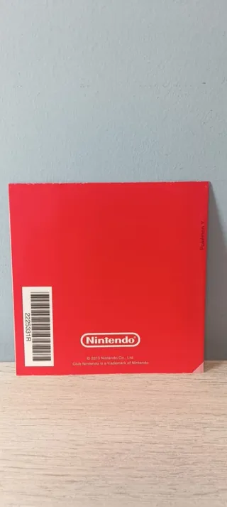 Tarjeta Club Nintendo Pokemon Edición Limitada