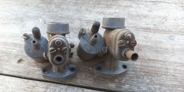 Carburadores Bing 1/12/180 y /346 y Dellorto