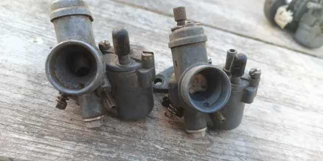 Carburadores Bing 1/12/180 y /346 y Dellorto