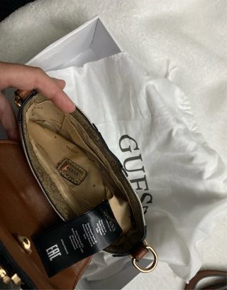 Mala de ombro Guess Mini Kerima Bamboo