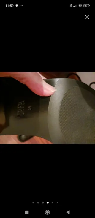 Botas Zara Piel Negras Talla 39