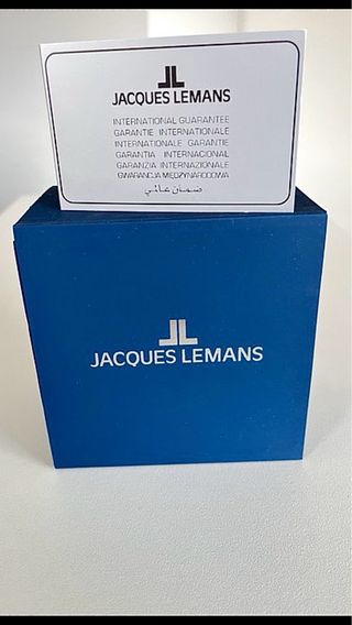 Reloj Jacques Lemans Cronógrafo Azul