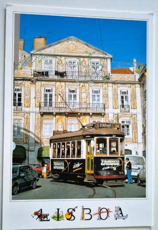 Lote 8 cartoline Tram Lisbona e Maiorca