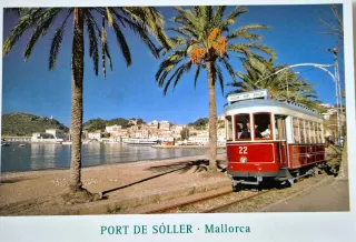 Lote 8 cartoline Tram Lisbona e Maiorca
