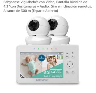 Vigilabebés Babysense 2 Cámaras 4.3