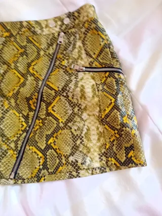 Falda Piel Serpiente Talla 36