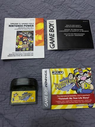 Wario Ware Twisted GBA Juego Completo