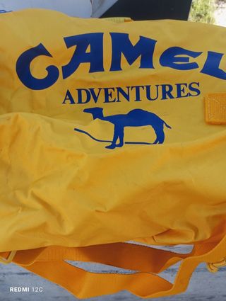 Sacco palestra Camel Adventures giallo