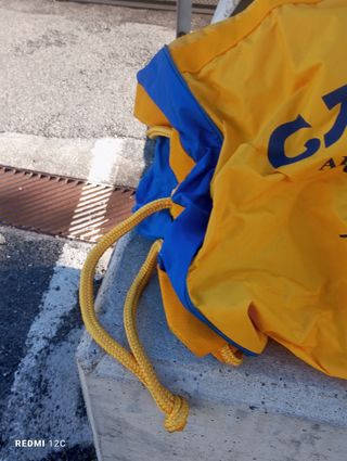 Sacco palestra Camel Adventures giallo