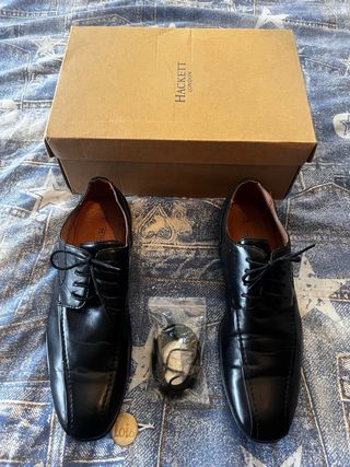 Zapatos de piel Mr. Hansen negros talla 44