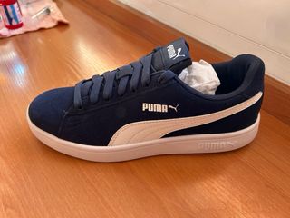 Zapatillas Puma Negras y Blancas Nuevas