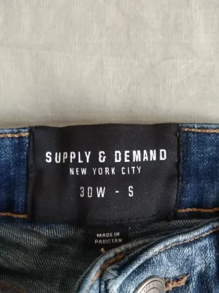 Pantalones Vaqueros JL Desgastados