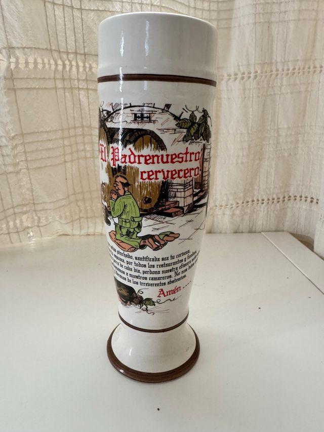 Vaso Preghiera del Birraio Karlovy Vary. 20 cm.