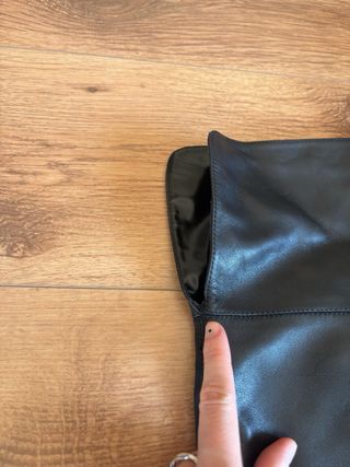 Botas Zara Tacón Piel Talla 40 XL