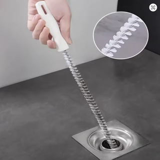 Spazzola Pulente Sbloccante per Lavandino