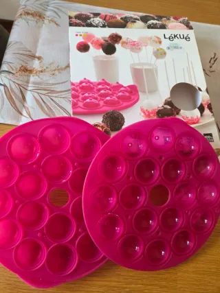 Lékué - Molde Cake Pops Rosa