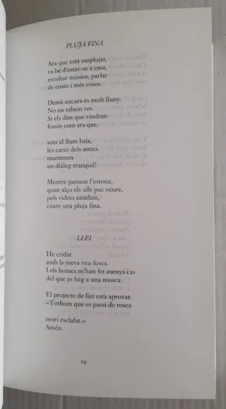 Formes de l'ombra poesia, 1966-2002