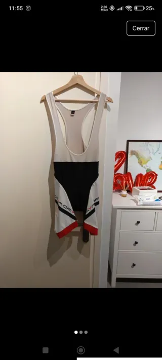 Maillot y culotte ciclismo