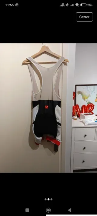 Maillot y culotte ciclismo