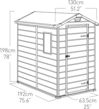 Caseta Keter 2.2m2 NUEVA