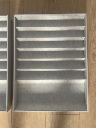 Organizadores Cajón IKEA Badejas Extraíbles Gris