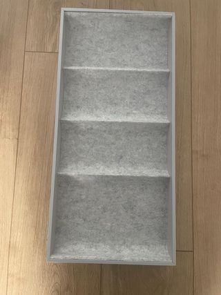 Organizadores Cajón IKEA Badejas Extraíbles Gris